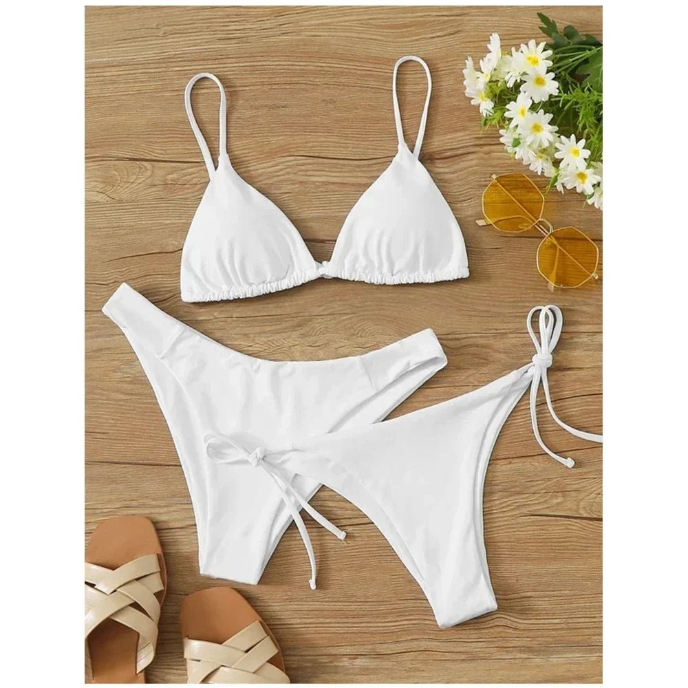 Biquíni 3 Peças com Amarração Juliana – Conforto e Estilo - Ziora