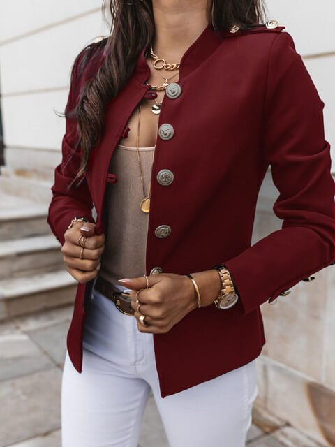 Blazer com Abotoamento Livin - Vista Ladies