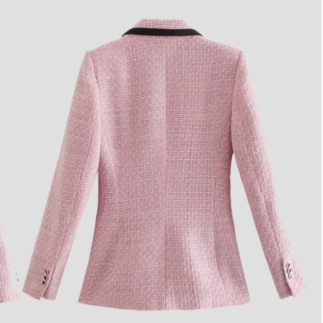 Blazer Feminino Casual de Lã Passy - Vista Ladies