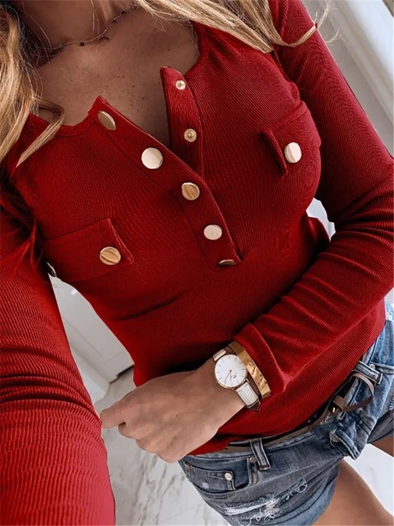 Blusa com Abotoamento Apatita - Vista Ladies