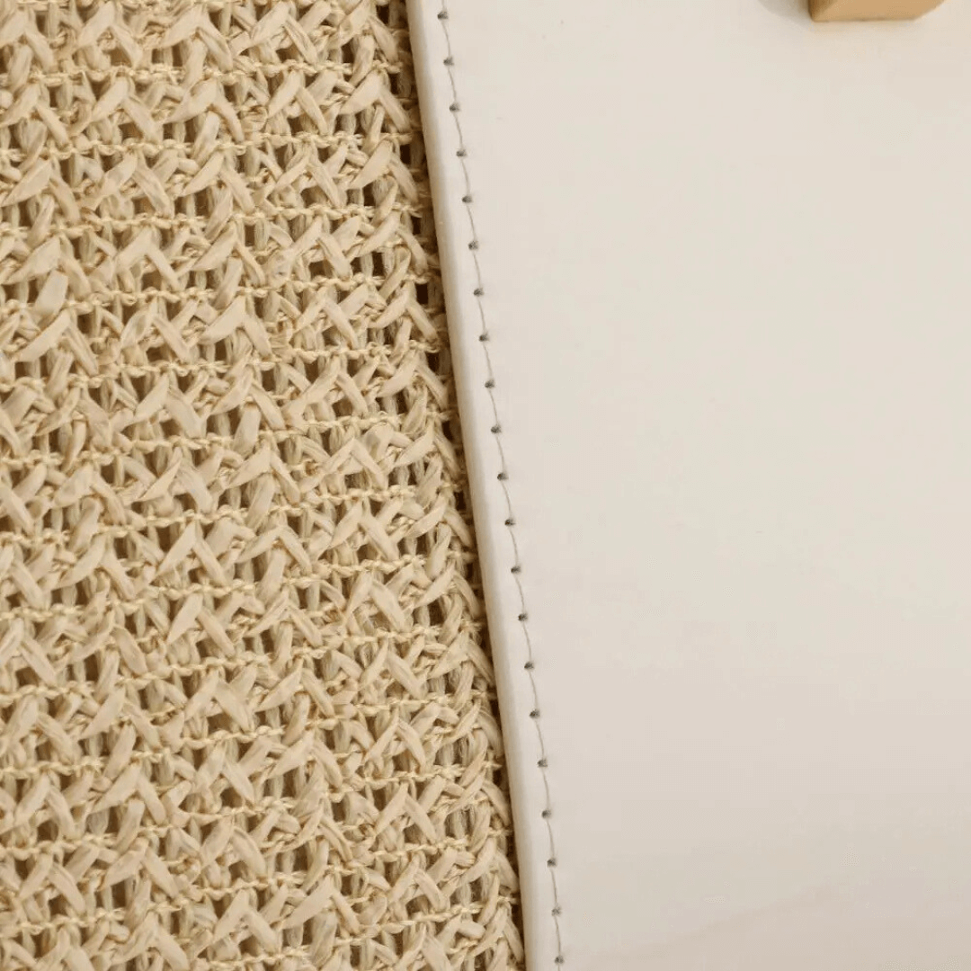 Bolsa de Mão em Palha Sandy - Ziora