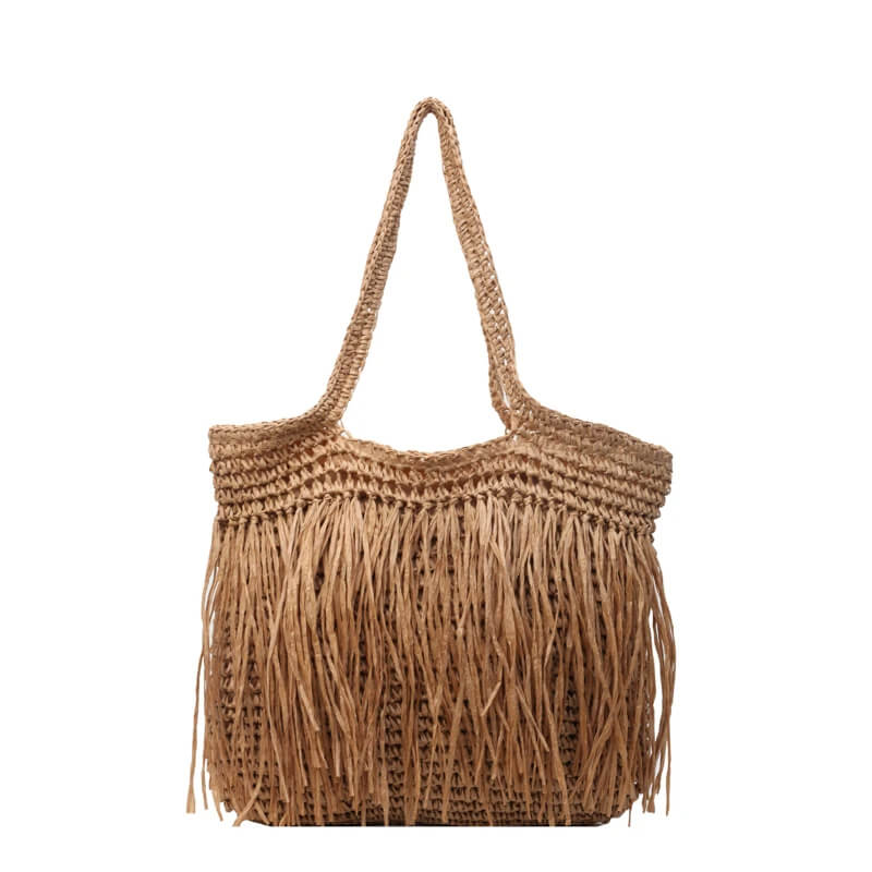 Bolsa de Palha e Franjas Lory - Ziora