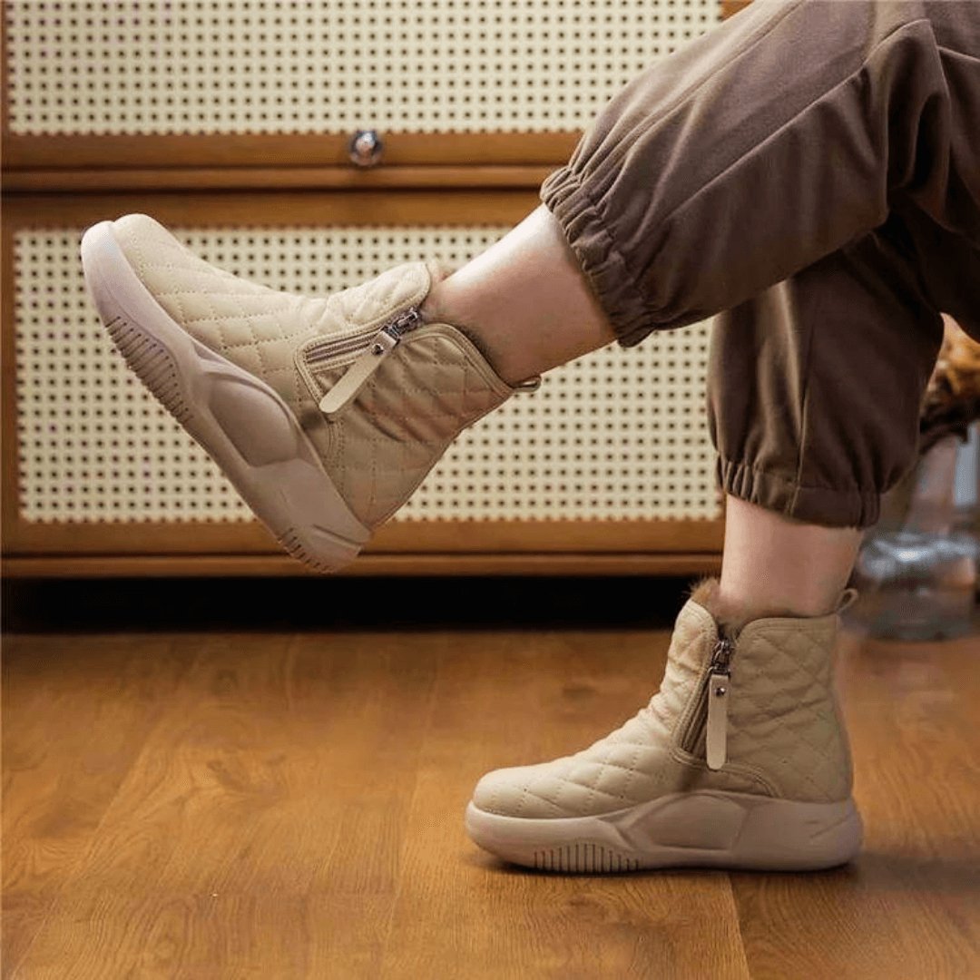 Bota Feminina de Inverno Impermeável Velvet - Vista Ladies