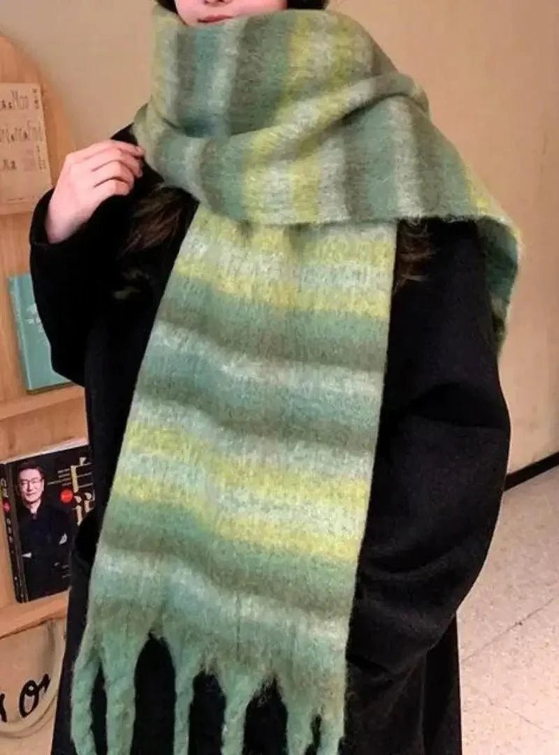 Cachecol Feminino de Lã Grosso e Macio para Inverno | Lille - Innovare