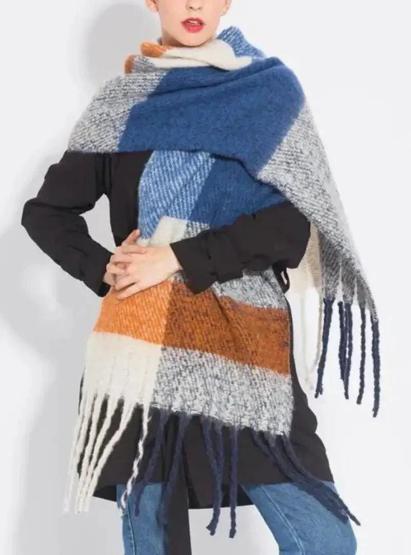 Cachecol Feminino de Lã Grosso e Macio para Inverno | Lille - Innovare