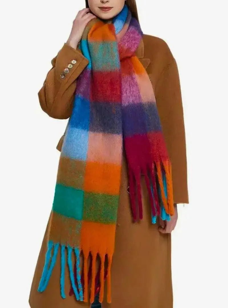 Cachecol Feminino de Lã Grosso e Macio para Inverno | Lille - Innovare