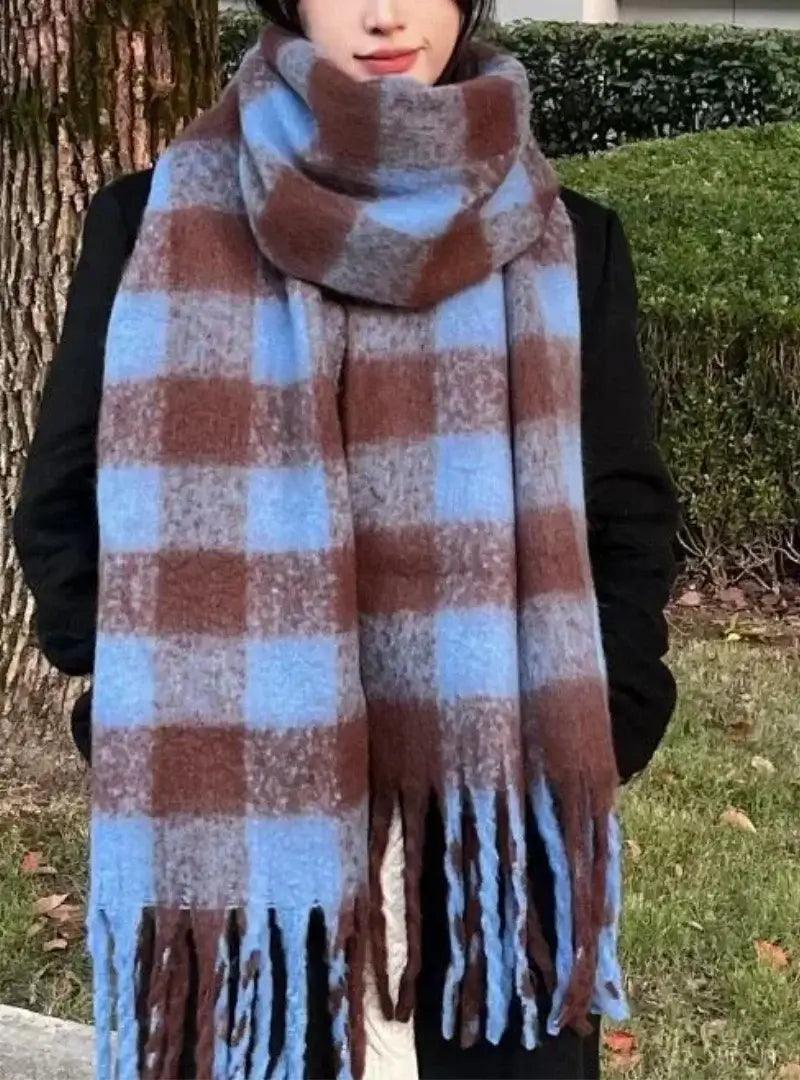 Cachecol Feminino de Lã Grosso e Macio para Inverno | Lille - Innovare