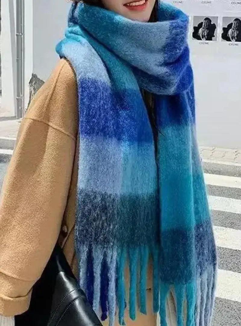 Cachecol Feminino de Lã Grosso e Macio para Inverno | Lille - Innovare
