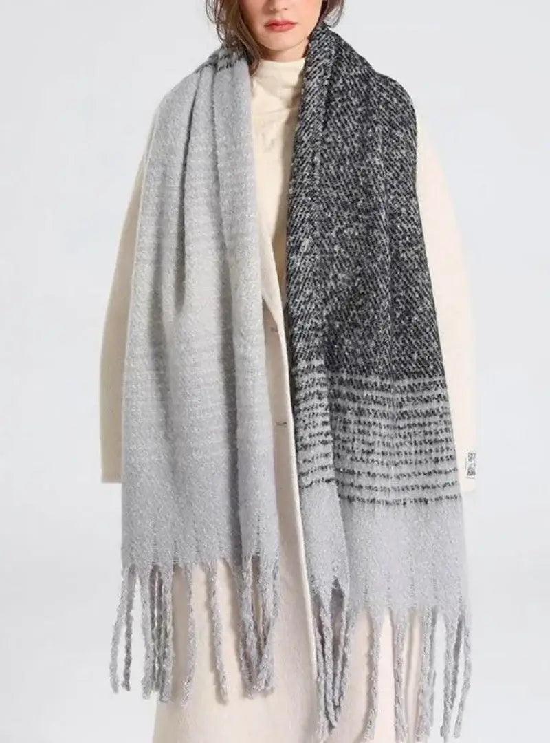 Cachecol Feminino de Lã Grosso e Macio para Inverno | Lille - Innovare