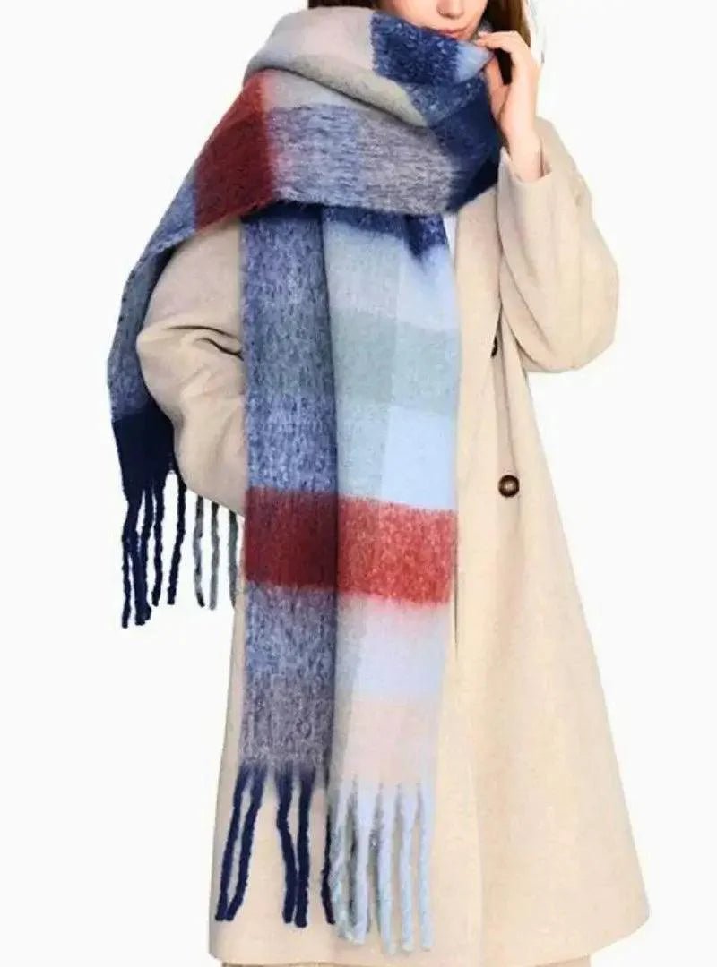 Cachecol Feminino de Lã Grosso e Macio para Inverno | Lille - Innovare