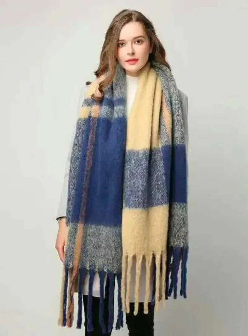 Cachecol Feminino de Lã Grosso e Macio para Inverno | Lille - Innovare