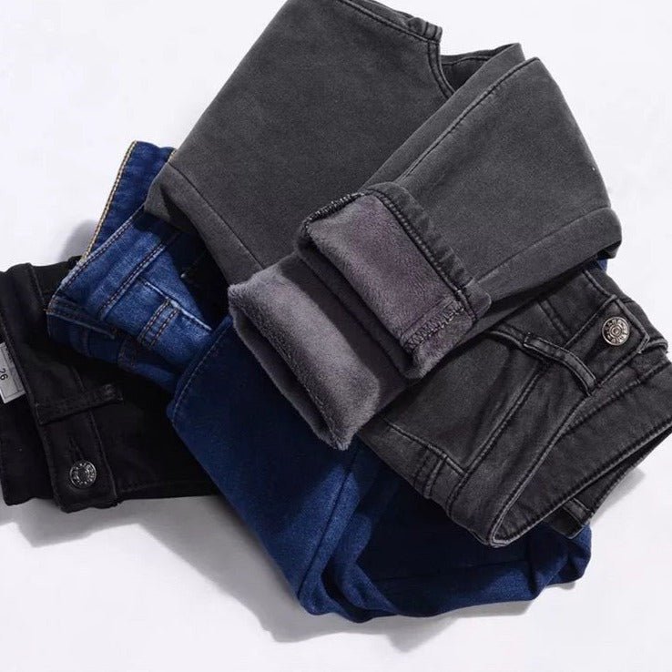 Calça Jeans Forrada Térmica - Vista Ladies