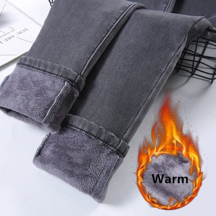 Calça Jeans Forrada Térmica - Vista Ladies