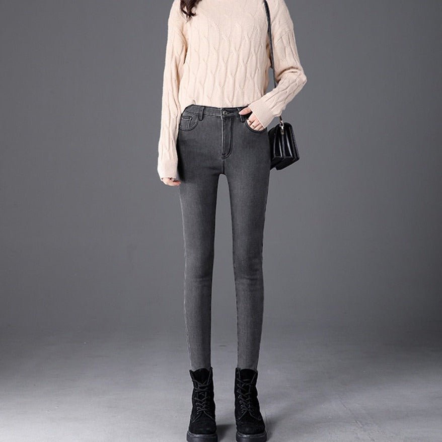 Calça Jeans Forrada Térmica - Vista Ladies