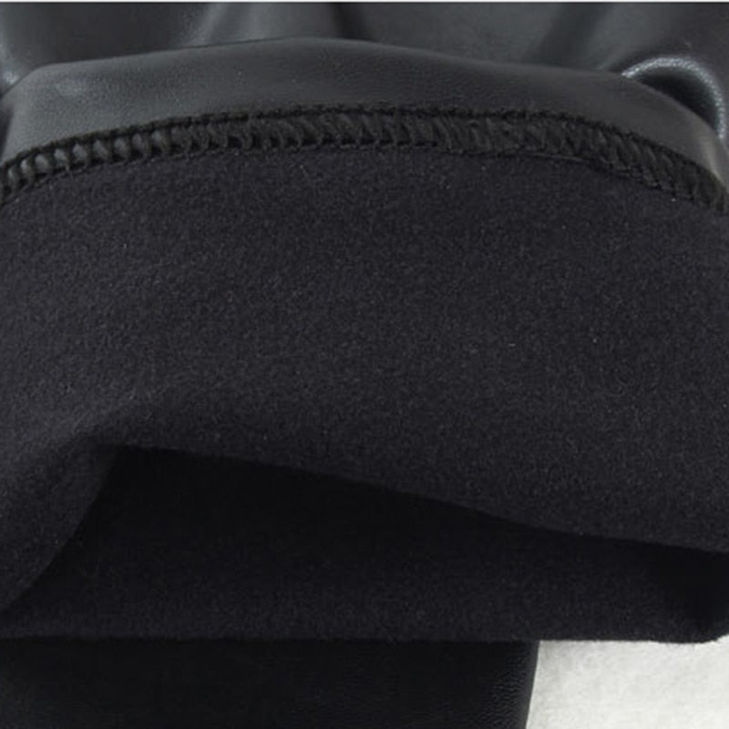 Calça Legging Couro Térmica Peluciada - Vista Ladies