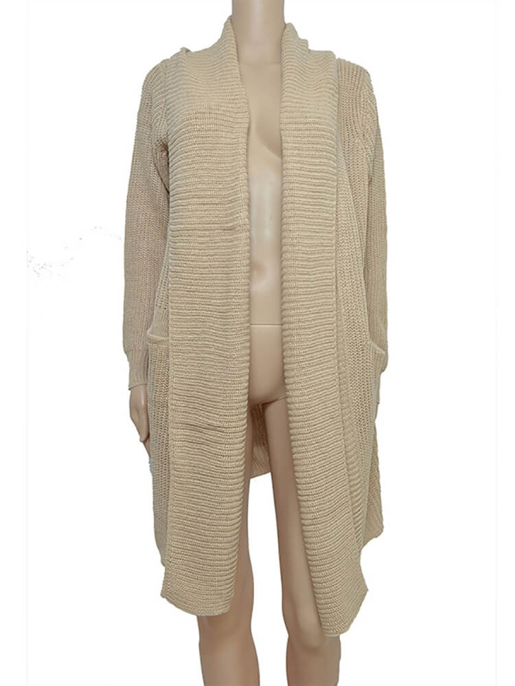 Cardigan Alongado com Bolsos Cedre - Vista Ladies
