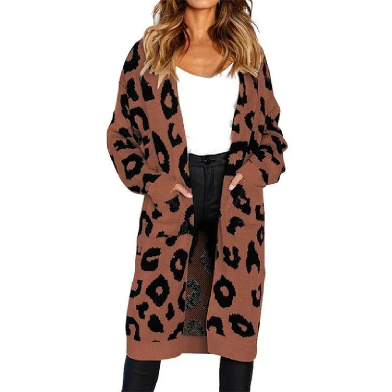 Cardigan Alongado com Bolsos Valletta - Vista Ladies