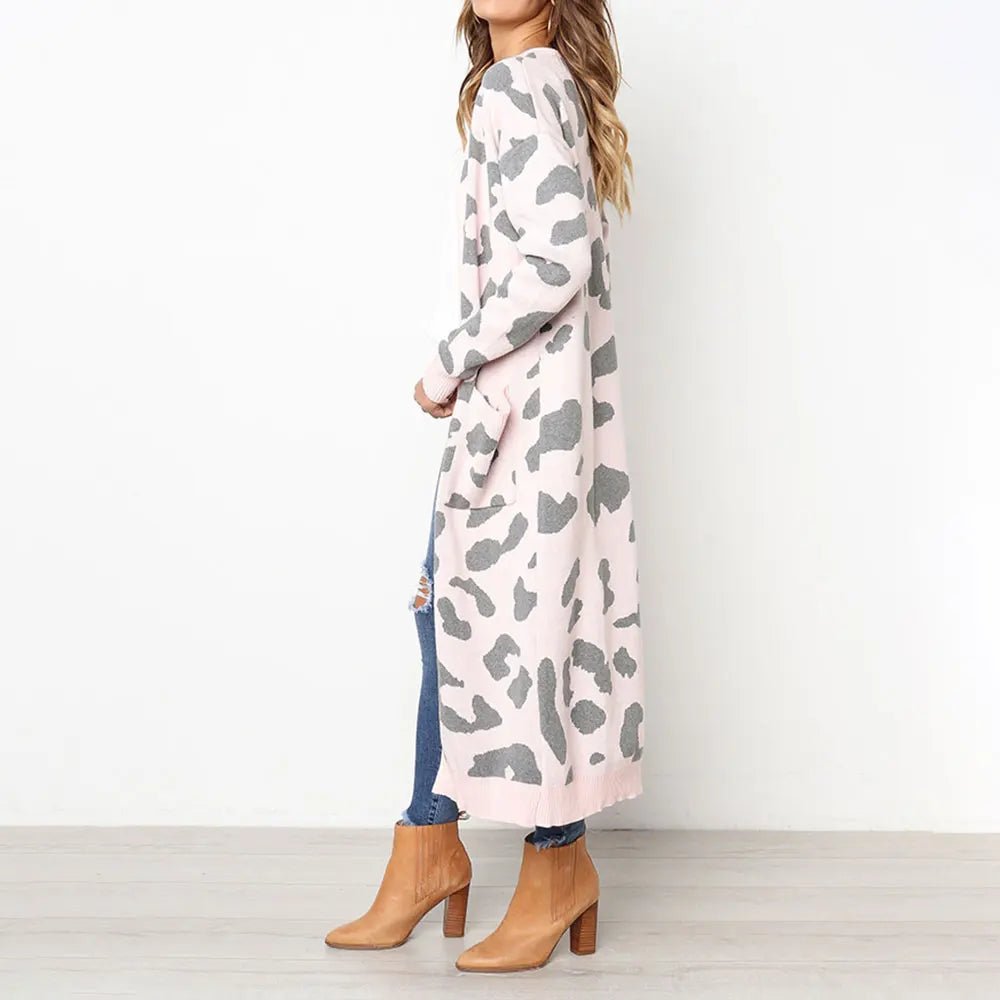 Cardigan Alongado com Bolsos Valletta - Vista Ladies