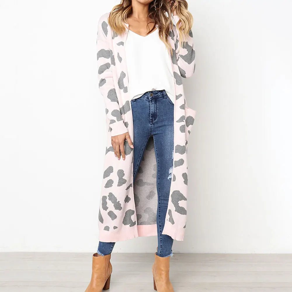 Cardigan Alongado com Bolsos Valletta - Vista Ladies
