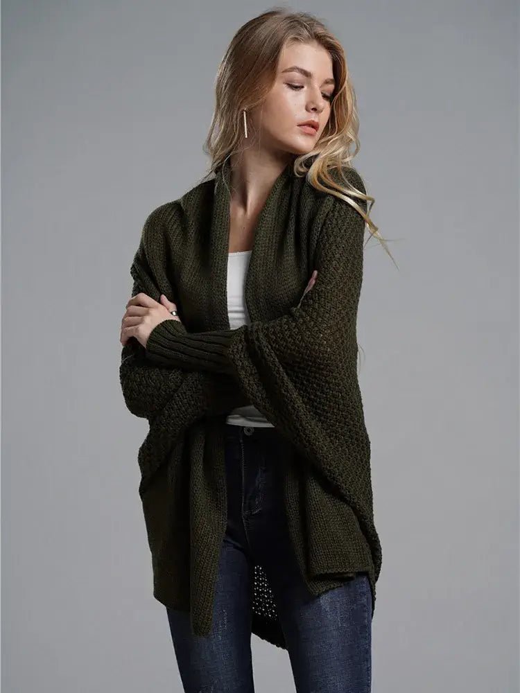 Cardigan Alongado de Tricot Lolite - Vista Ladies