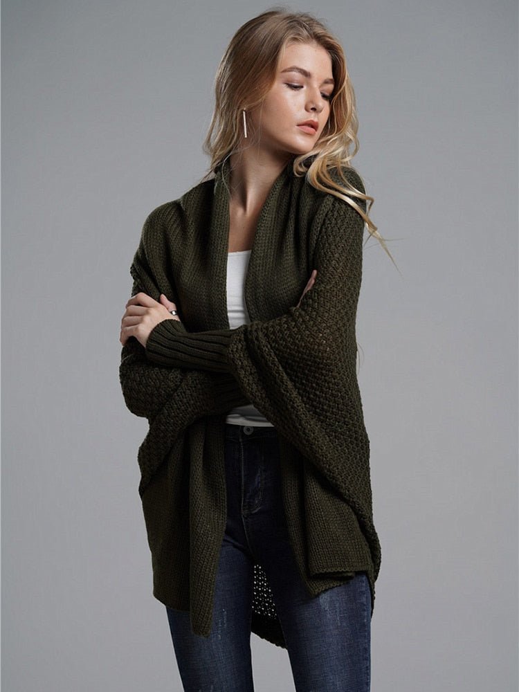 Cardigan Alongado de Tricot Lolite - Vista Ladies