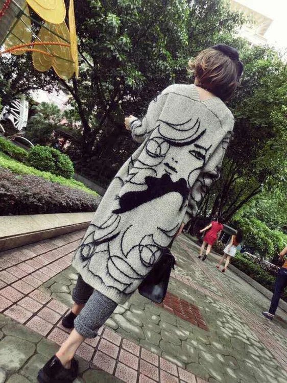 Cardigan Alongado Ponto Aberto Goreme - Vista Ladies