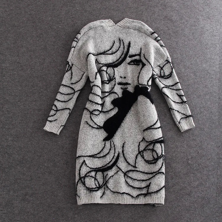 Cardigan Alongado Ponto Aberto Goreme - Vista Ladies
