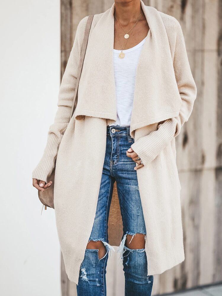 Cardigan Alongado Ponto Aberto Sylvestre - Vista Ladies