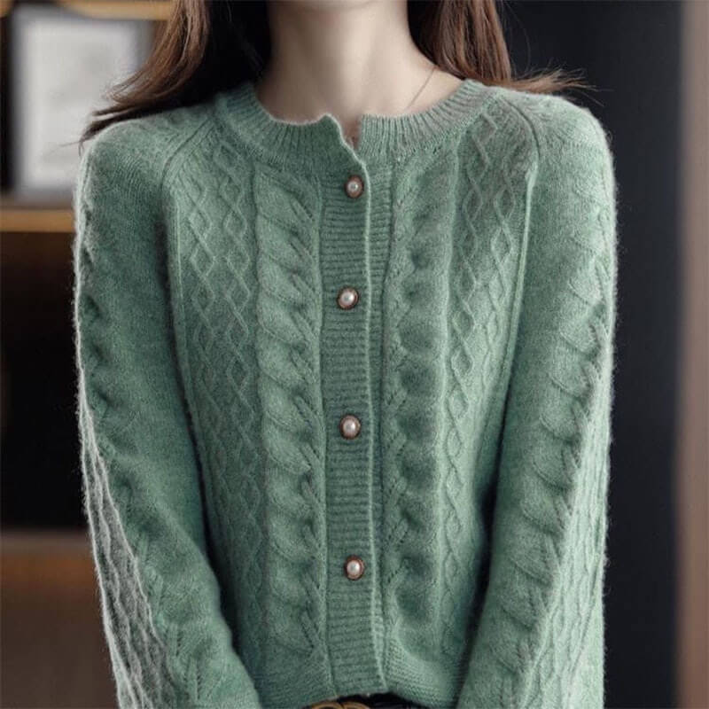 Cardigan Casual Vintage Glace - Vista Ladies