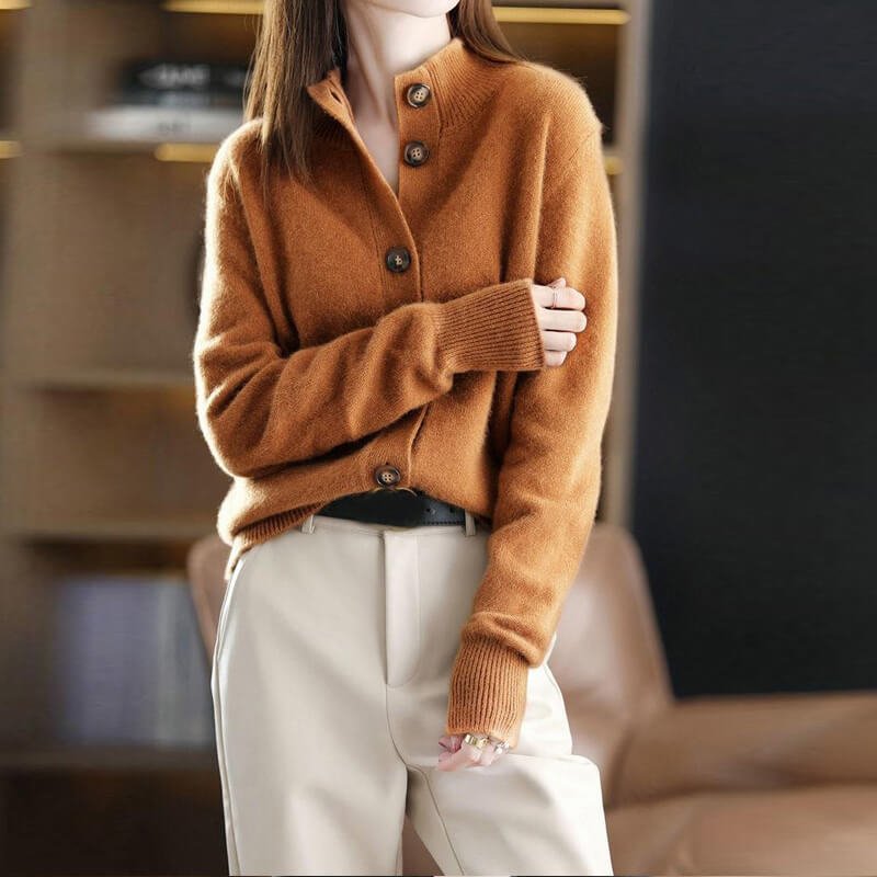 Cardigan com Botões Figuier - Vista Ladies