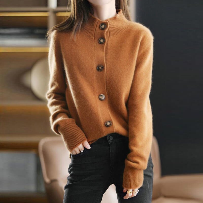 Cardigan com Botões Figuier - Vista Ladies