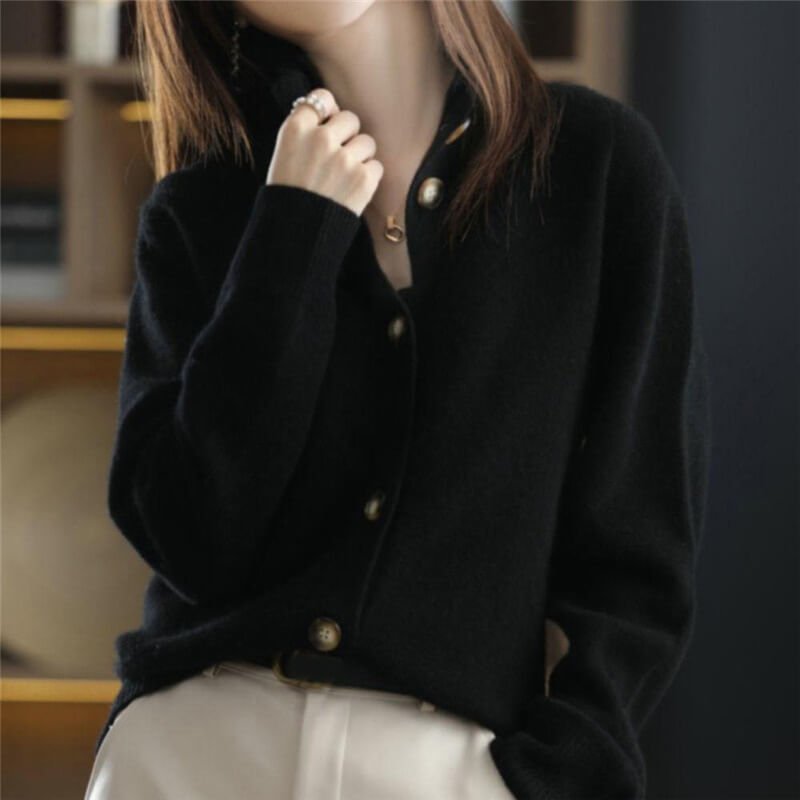 Cardigan com Botões Figuier - Vista Ladies
