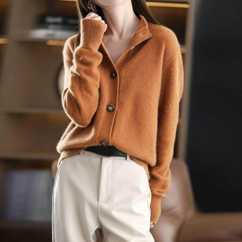 Cardigan com Botões Figuier - Vista Ladies