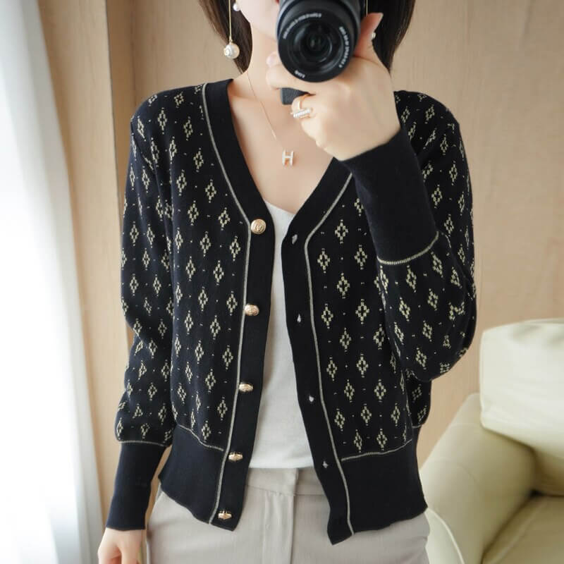 Cardigan Curto Cerisier - Vista Ladies