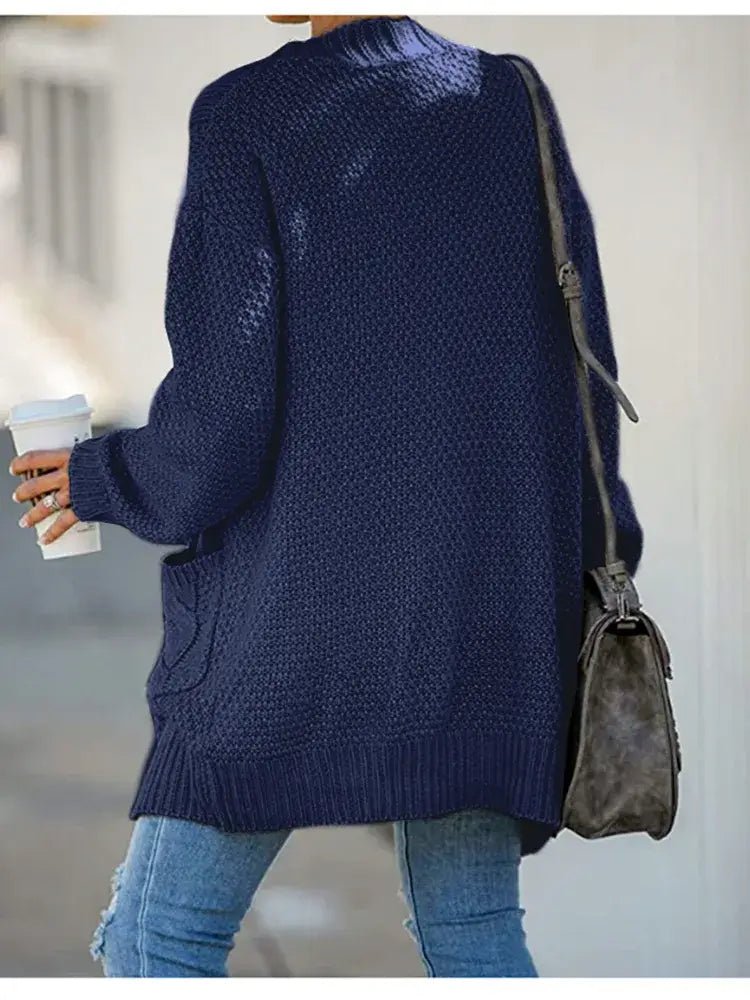 Cardigan de Tricot Alongado Tilleaul - Vista Ladies