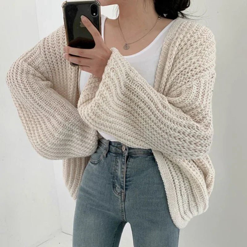 Cardigan de Tricot Ponto Aberto Castries - Vista Ladies