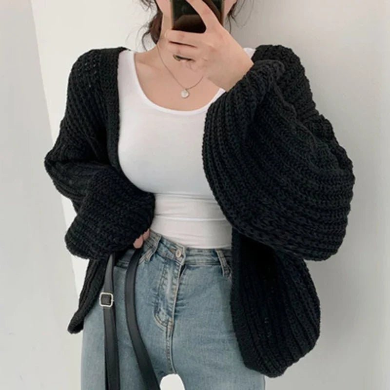 Cardigan de Tricot Ponto Aberto Castries - Vista Ladies