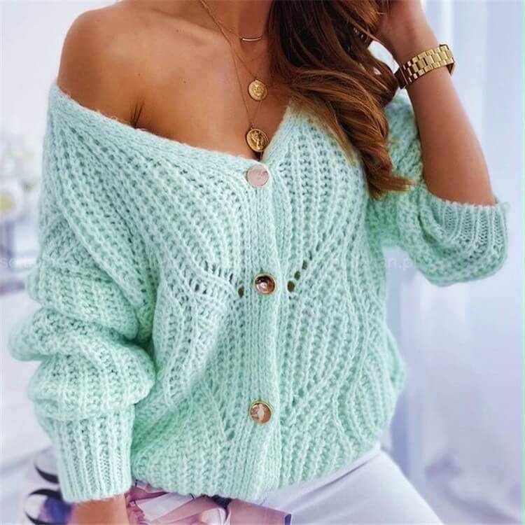 Cardigan Feminino de Tricot Corindon - Vista Ladies