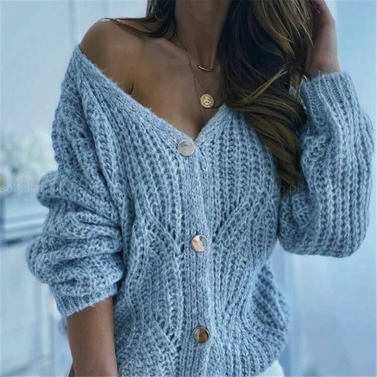 Cardigan Feminino de Tricot Corindon - Vista Ladies