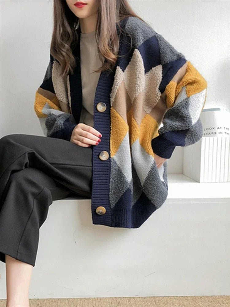 Cardigan Feminino Oversized Kochi - Vista Ladies