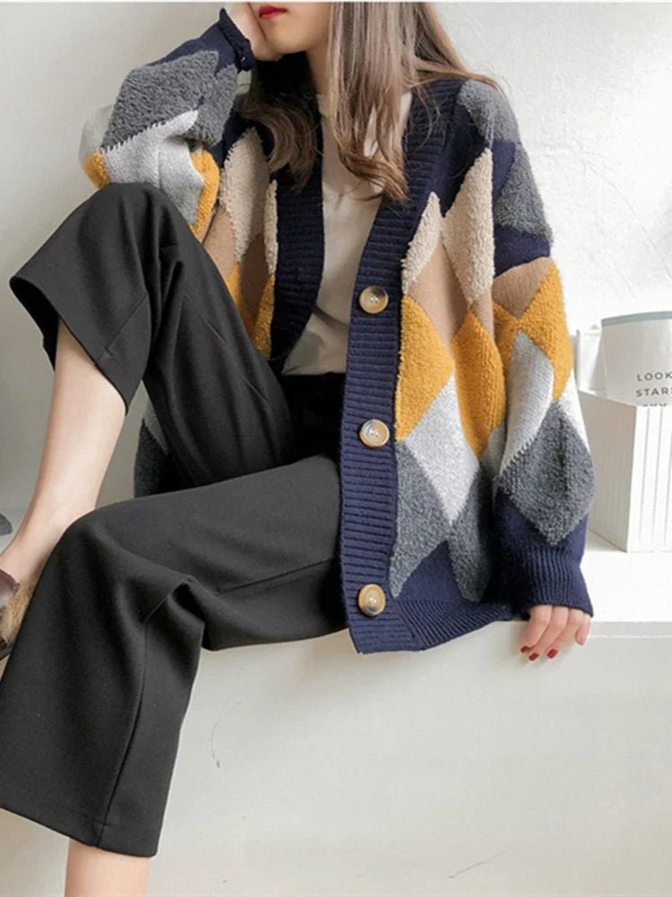 Cardigan Feminino Oversized Kochi - Vista Ladies