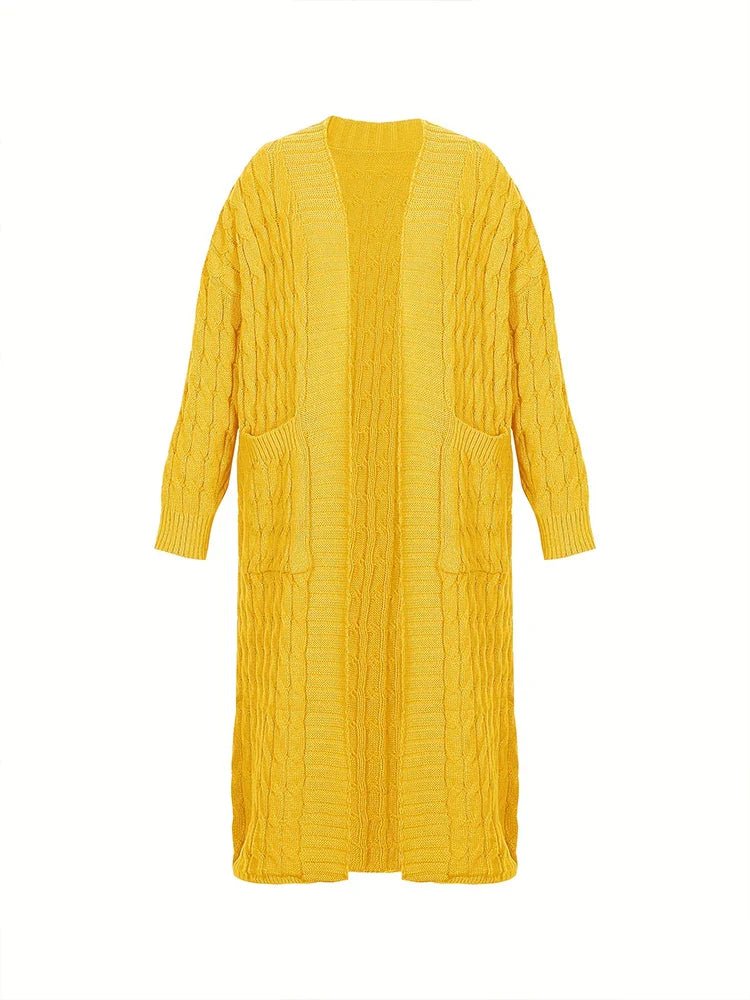 Cardigan Longo Ponto Aberto Roseau - Vista Ladies
