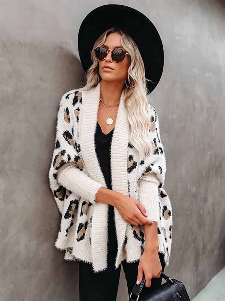 Cardigan Oversized Ponto Aberto Saule - Vista Ladies