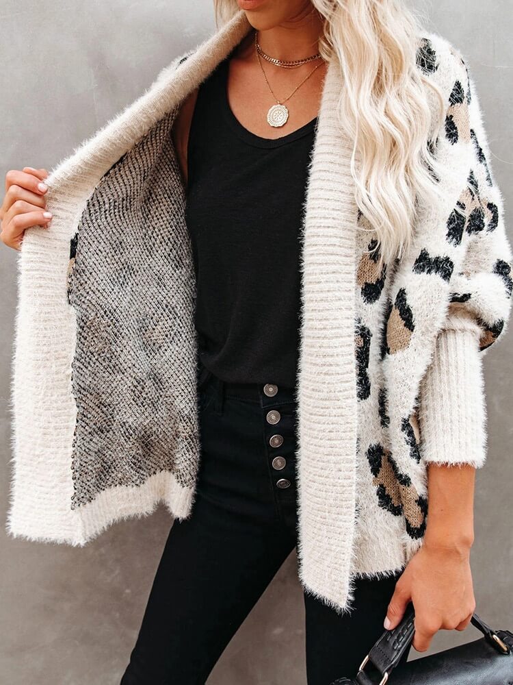Cardigan Oversized Ponto Aberto Saule - Vista Ladies