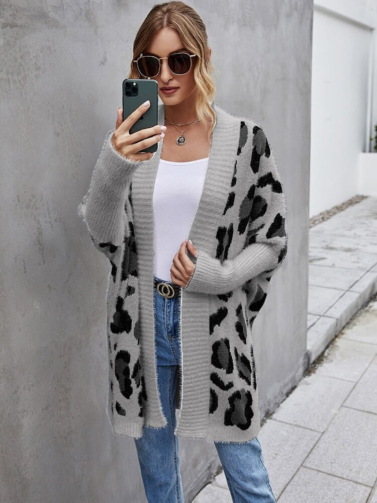 Cardigan Oversized Ponto Aberto Saule - Vista Ladies