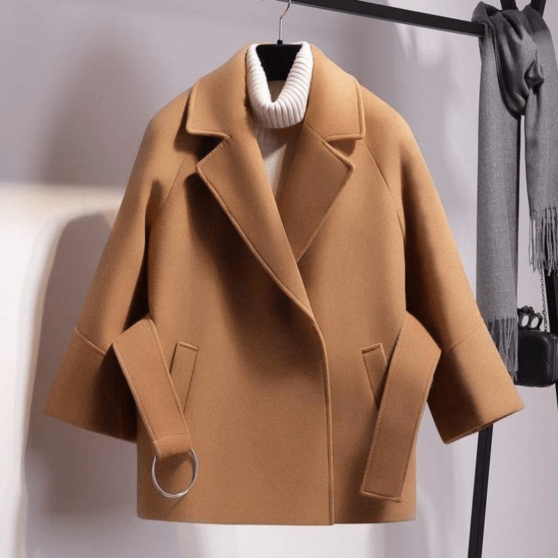 Casaco Feminino de Lã Batida Manly - Vista Ladies