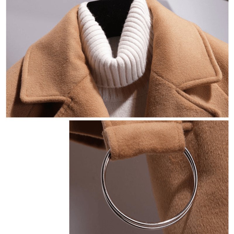 Casaco Feminino de Lã Batida Manly - Vista Ladies