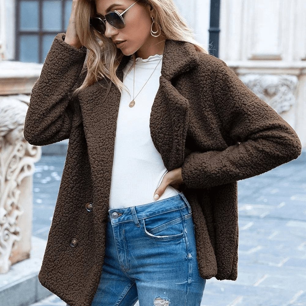 Casaco Feminino de Pelinhos Serena - Vista Ladies