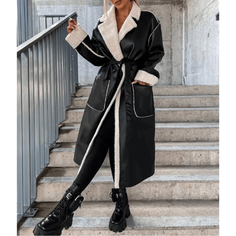 Casaco Feminino Longo Forrado Geneviéve - Vista Ladies