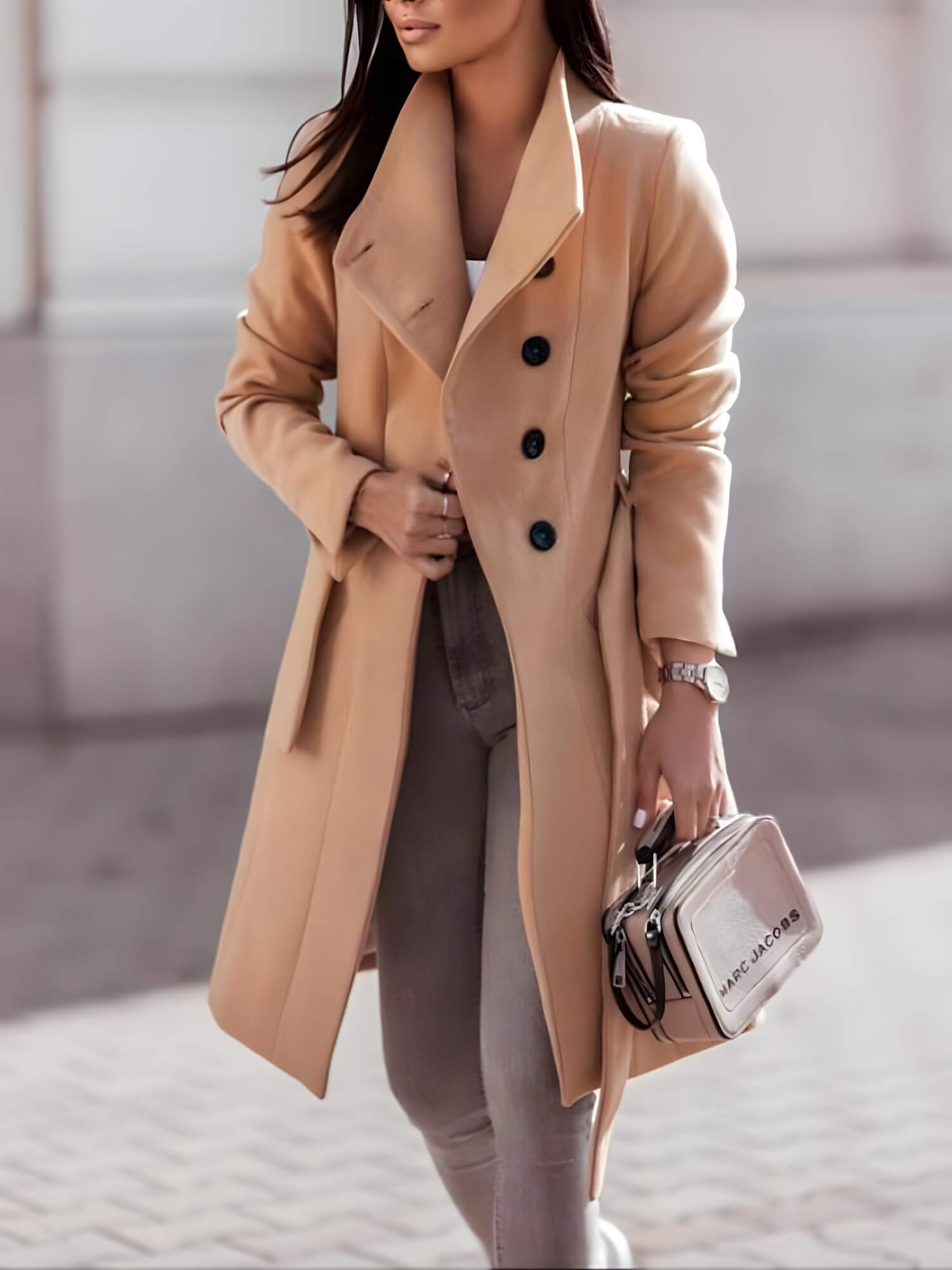 Casaco Feminino Longo Oversized Stella - Vista Ladies